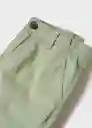 Bermuda Belice Verde Talla 12 Niños Mango