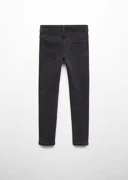 Jean Skinny Tejano Niños Negro Talla 6 Mango