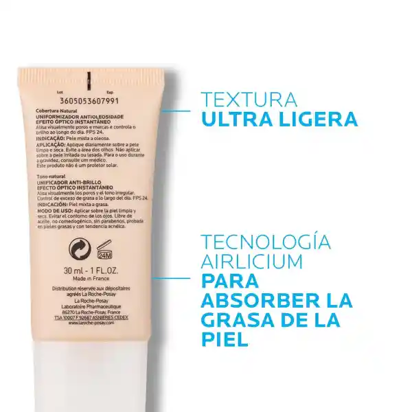 La Roche-Posay Base Crema Effaclar BB Blur