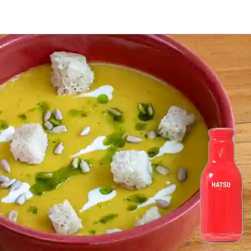 Combo Crema de Ahuyama + Hatsu Rojo 400 ml