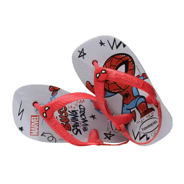 Sandalias Baby Marvel Gris Hielo Talla 26 4147132 Havaianas