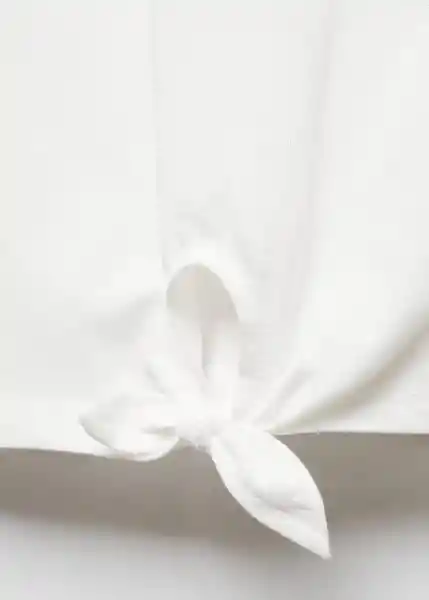 Camiseta Pisci Off-White Talla 08 Niña Mango