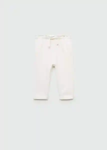 Pantalón Vienab Offwhite Talla 71 Niñas Mango