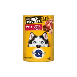 Pedigree Alimento para Perro Adulto High Protein con Res y Pollo