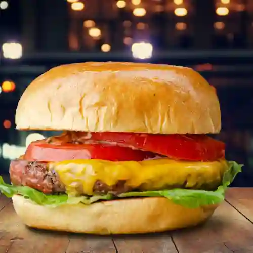 Cheese Burger Sencilla