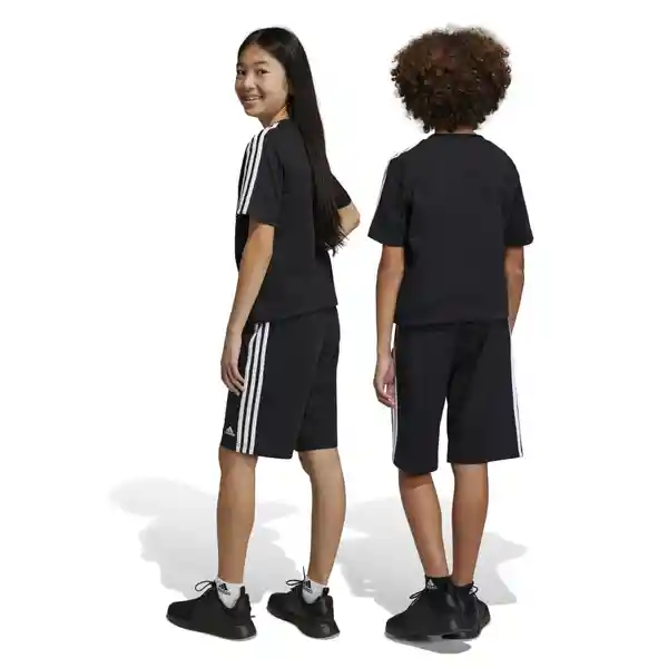 Adidas Short u 3s Kn Para Niño Negro Talla XL Ref: HY4714