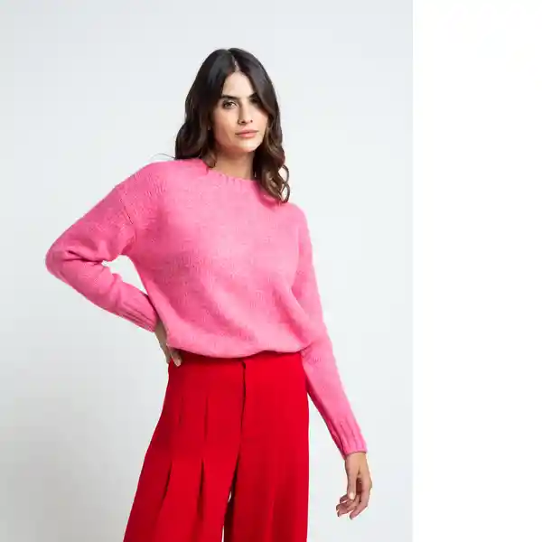 Saco Tejido Mujer Rosa Cálido Oscuro Talla XS/S Naf Naf