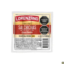 Lorenzano Salchicha Para Perritos Mixta Día a Día