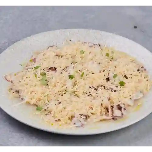 Tiradito de Pulpo a la Parmesana