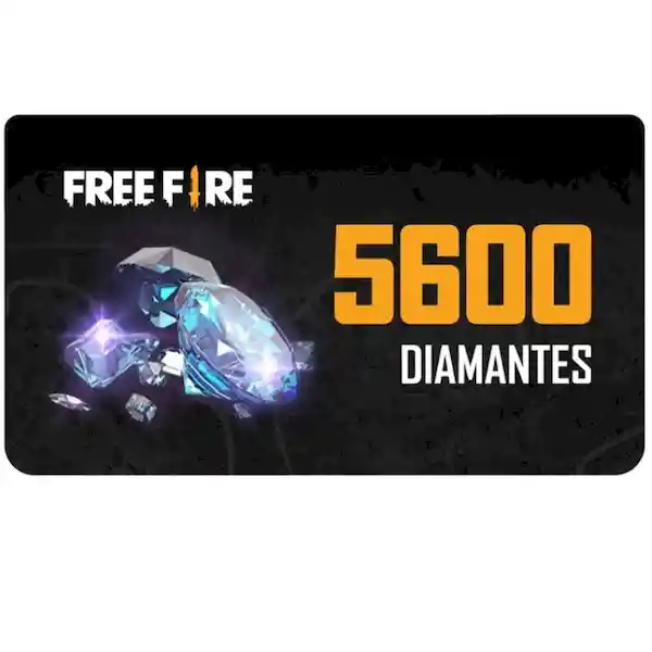 Freefire Tarjeta 5600 Diamantes