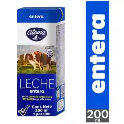 Leche Entera Alpina 200ml