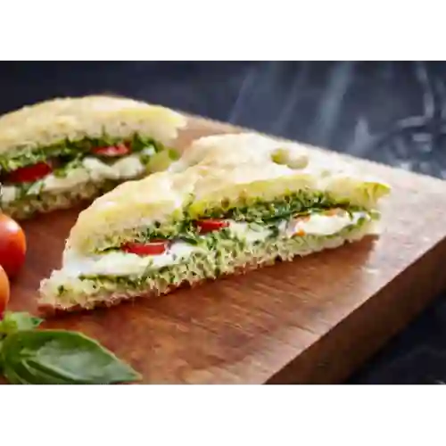 Panini de Pechuga y Pesto