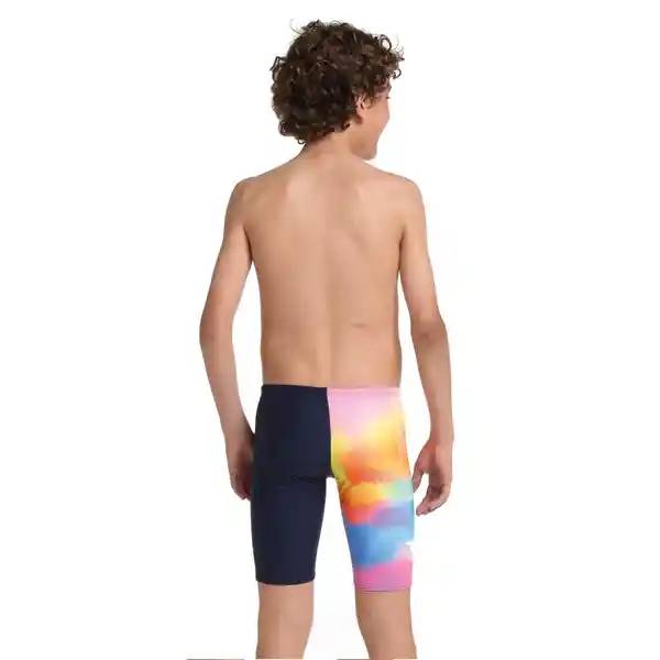Pantaloneta de Baño Jammer V Cut Junior Ac Rain Talla 12 Speedo