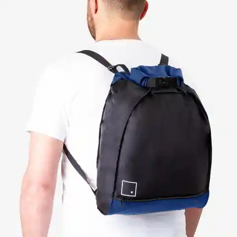 Banale Bolsa Enrollable Azul