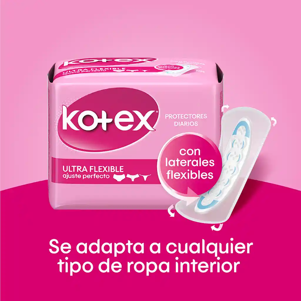 Kotex Protectores Diarios Ultraflexibles