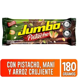 Jumbo Chocolate con Leche Pistacho