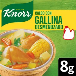 Knorr Caldo de Gallina Desmenuzado