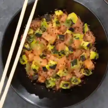 Avocado Salmon Poke