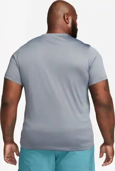 Nike Camiseta Dri-Fit Tee Rlgd Humor Para Hombre Gris Talla S