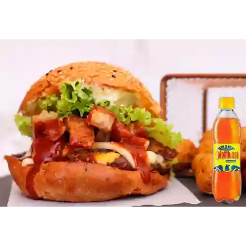 Combo Hamburguesas de la Tierra + Colombiana 250 ml