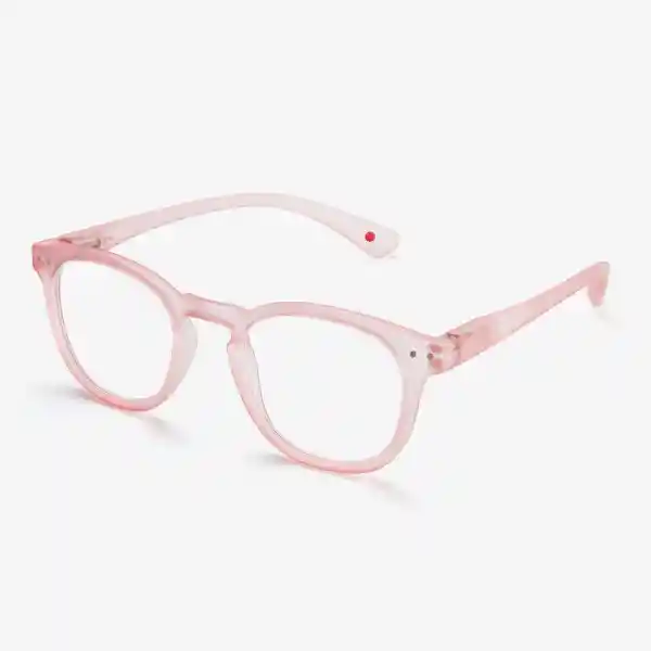 B + D Gafas Reading Dot Rosado + 1.00