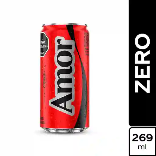 Gaseosa Coca-Cola Zero Amor 269 ml