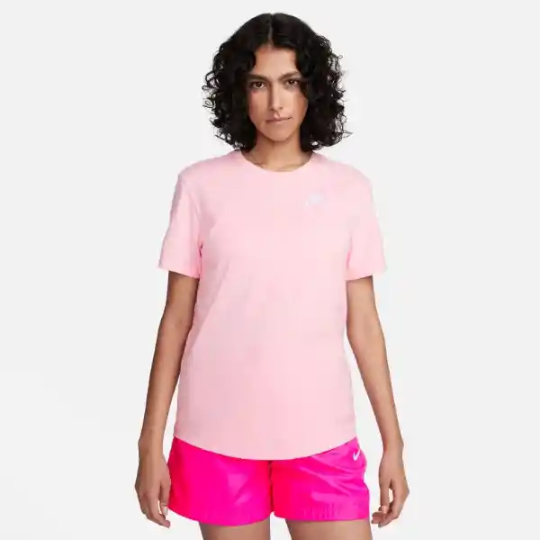 Nike Camiseta W Nsw Tee Club Mujer Rosado Talla S DX7902-691