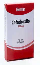 Genfar Cefadroxilo (500 mg)