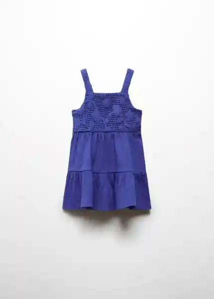 Vestido Bibi Eléctrico Talla 67 Niñas Mango