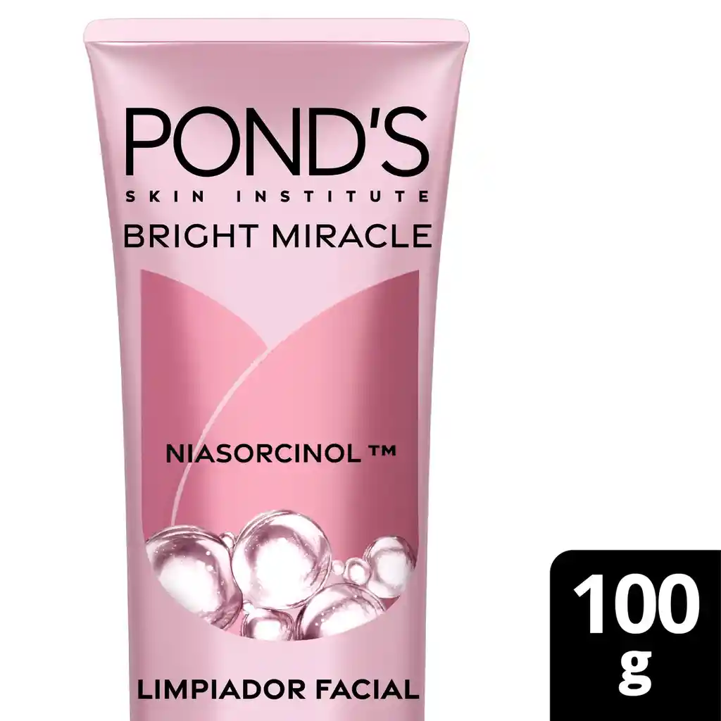 Limpiador Facial Antimanchas Ponds Bright Miracle con Niasorcinol 100g