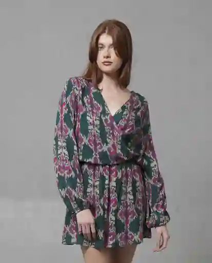 Vestido Mujer Verde Talla S 279G003_VER195406 Rifle