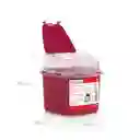 Estra Recipiente Residuos Corto Punsantes Rojo 1.3 L