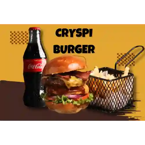 Combo Hamburguesa Crispy Burger