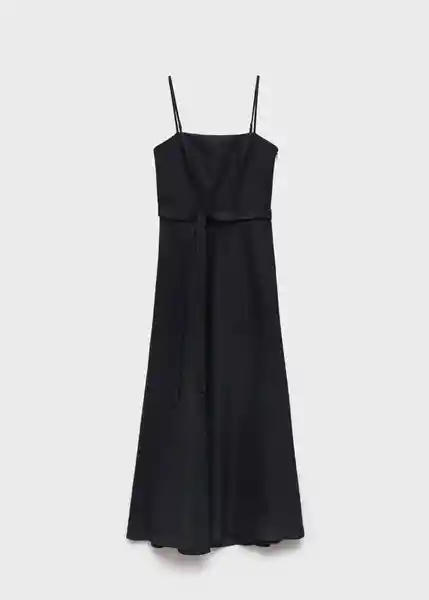 Vestido Nickie Negro Talla S Mujer Mango