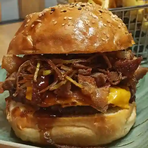 Hamburguesa Crispy Pork