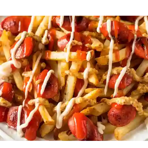 Salchipapa de Pollo