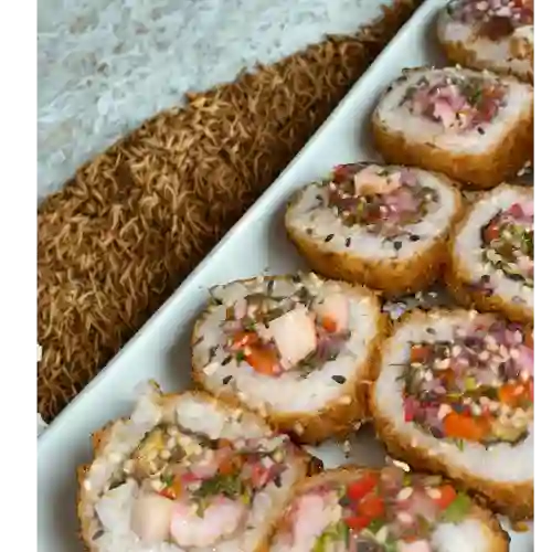 Ceviche Tempura Roll 10 Piezas