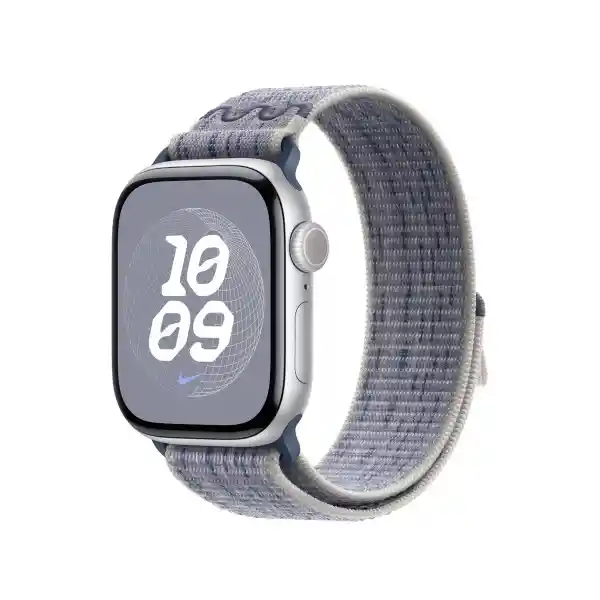 Correa Apple Watch Grey/ Blue Nike Sport Loop 42 mm