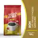 Sello Rojo Café Ron 120 g