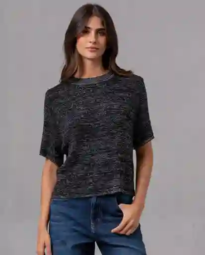 Buzo Mujer Negro Noche Ultraoscuro Talla L 75226 Rifle