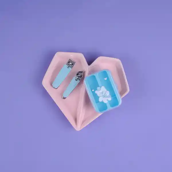 Set Manicura de Cortauñas Azul Miniso