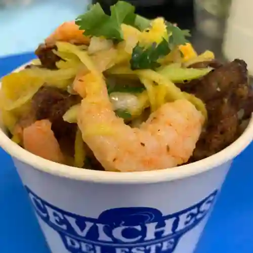 Ceviche Mix Chicharrón y Camarones 12 Oz