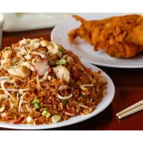 2 Caja Arroz Chino 3 Carnes + Postobon 2 l