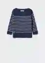 Camiseta Parisian Navy Talla 25 Mujer Mango