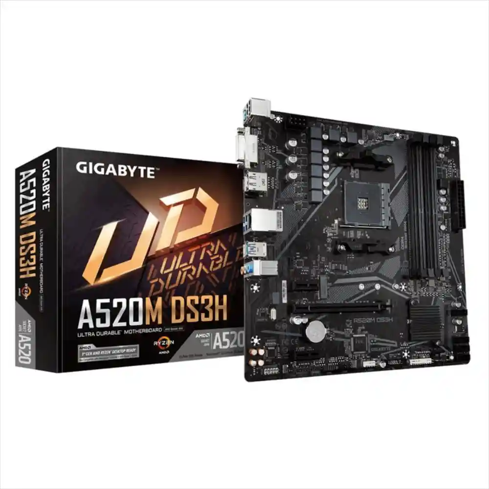 Gigabyte Placa Board A520M DS3H AM4