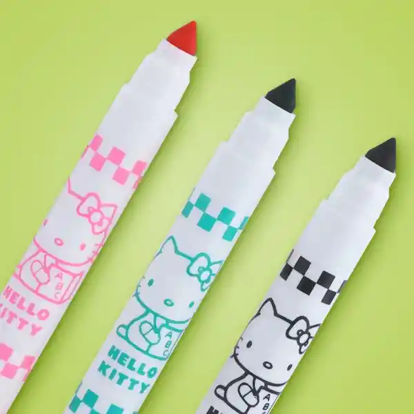 Set Marcadores Hello Kitty Serie Sanrio Miniso
