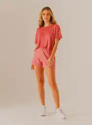 Short Mujer Rosado Talla 12 People