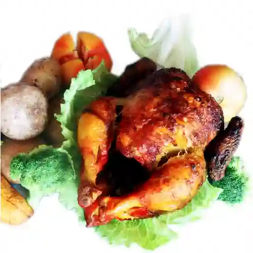 Porción de pollo asado