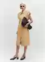 Abrigo Trench Asterix Camel Talla S Mujer Mango