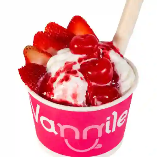 Sundae de Frutos Rojos